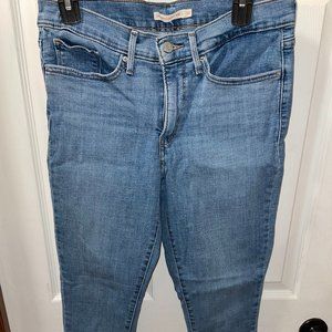 Levi blue skinny jeans size 30